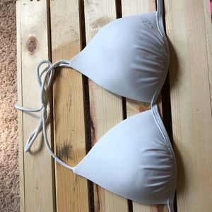 White OP bikini top